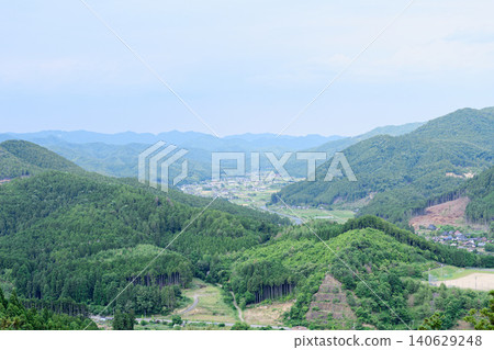從黑尾山登山道上看到的景色 從黑尾山登山道上看到的景色 140629248