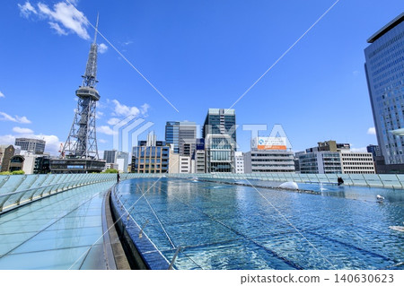 Nagoya City, Oasis 21 rooftop observation deck (Water Spaceship) 140630623