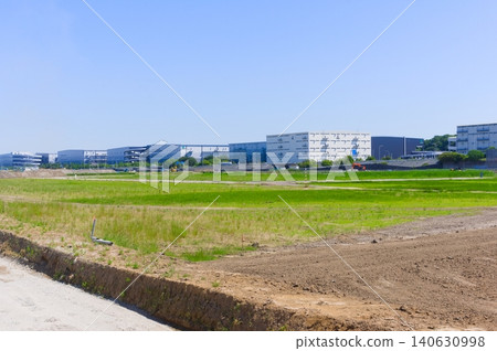 Redevelopment along the Edogawa River in Nagareyama City, Chiba Prefecture, May 2026 Redevelopment along the Edogawa River in Nagareyama City, Chiba Prefecture, May 2026 140630998