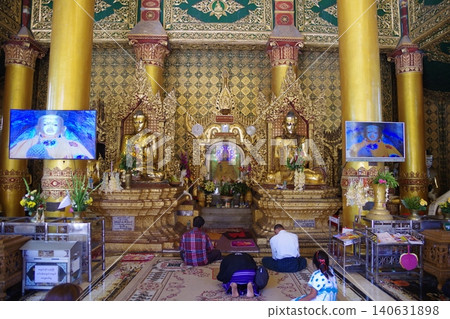 Myanmar Yangon Shwe Dagon Pagoda Myanmar Yangon Shwe Dagon Pagoda 140631898