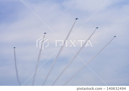 Blue Impulse at Matsushima Air Base Higashi Matsushima City, Miyagi Prefecture Blue Impulse at Matsushima Air Base Higashi Matsushima City, Miyagi Prefecture 140632494