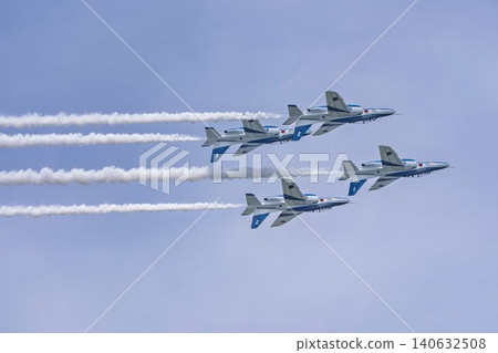 Blue Impulse at Matsushima Air Base Higashi Matsushima City, Miyagi Prefecture 140632508