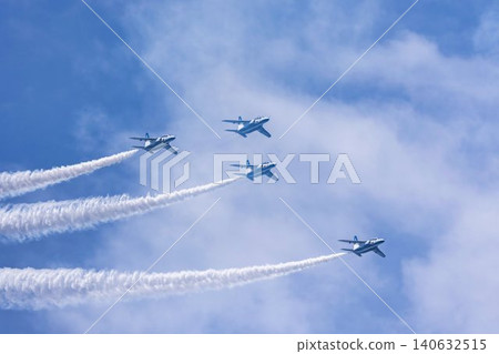 Blue Impulse at Matsushima Air Base Higashi Matsushima City, Miyagi Prefecture 140632515