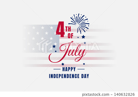 Fourth Of July Celebration Design 140632826