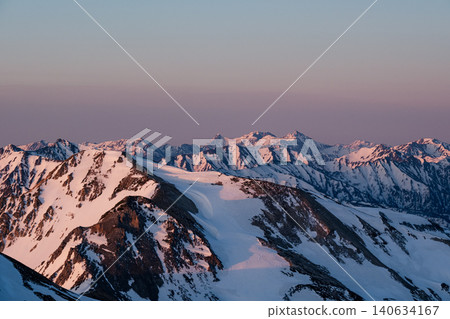 Hakuba-dake of the remaining snow Hakuba-dake of the remaining snow 140634167
