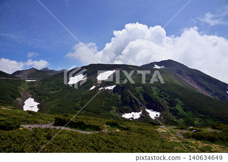 Scenery of Mount Norikura - Early Summer Scenery of Mount Norikura - Early Summer 140634649
