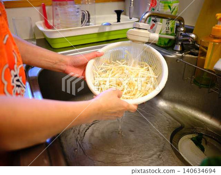 洗淨豆芽 洗淨豆芽 140634694