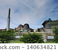 Factory scenery with chimneys 140634821