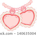 Heart locket love pendant with decorative bow for valentines day and mothers day celebration 140635004