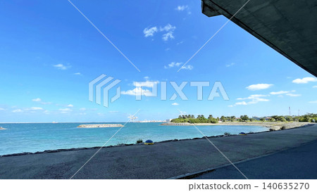 Naha Umisora Park, a tropical beach, Naha City, Okinawa Prefecture Naha Umisora Park, a tropical beach, Naha City, Okinawa Prefecture 140635270
