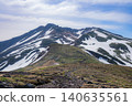 Mt. Chokai with the remaining snow 140635561
