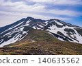 Mt. Chokai with the remaining snow 140635562