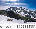 Mt. Chokai with the remaining snow 140635565