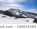 Mt. Chokai with the remaining snow 140635569