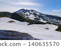 Mt. Chokai with the remaining snow 140635570