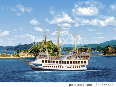 The sightseeing boat Pearl Queen The sightseeing boat Pearl Queen 140636782
