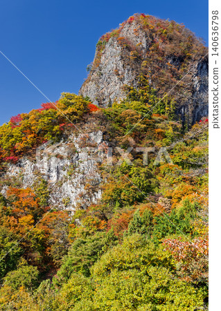 The rocky peaks of Shikadake Ichinodake as seen from the ridge leading to Yotsumatayama in Nishijoshu. The rocky peaks of Shikadake Ichinodake as seen from the ridge leading to Yotsumatayama in Nishijoshu. 140636798