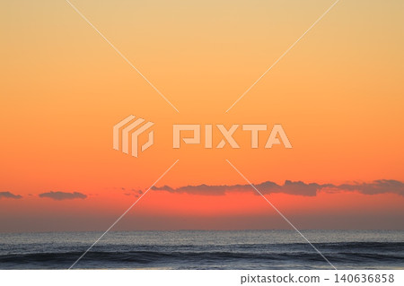 beautiful beach sunrise 140636858