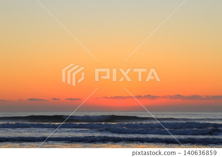 beautiful beach sunrise beautiful beach sunrise 140636859