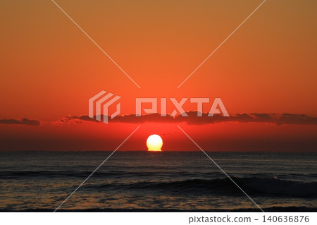 beautiful beach sunrise beautiful beach sunrise 140636876