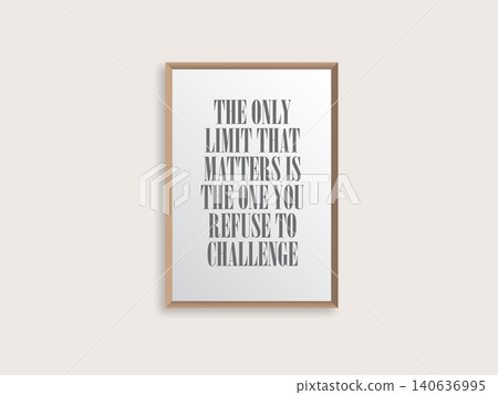 Wall picture frame. Picture frames set with shadow Wall picture frame. Picture frames set with shadow 140636995