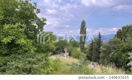 Harmankoy, famous for its canyon and cherry trees, is located in the Inhisar district of Bilecik province in Turkey. Harmankoy, famous for its canyon and cherry trees, is located in the Inhisar district of Bilecik province in Turkey. 140637035