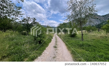Harmankoy, famous for its canyon and cherry trees, is located in the Inhisar district of Bilecik province in Turkey. Harmankoy, famous for its canyon and cherry trees, is located in the Inhisar district of Bilecik province in Turkey. 140637052