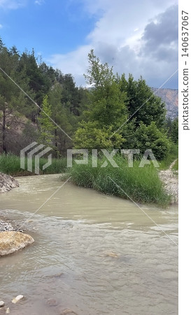 Harmankoy, famous for its canyon and cherry trees, is located in the Inhisar district of Bilecik province in Turkey. Harmankoy, famous for its canyon and cherry trees, is located in the Inhisar district of Bilecik province in Turkey. 140637067