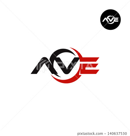 Letter AVE Logo Design Readymade Initial Letter AVE Logo Design Readymade Initial 140637530