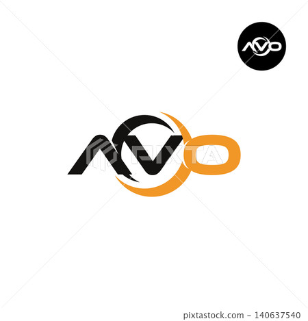 Letter AVO Logo Design Readymade Initial Letter AVO Logo Design Readymade Initial 140637540