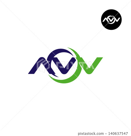 Letter AVV Logo Design Readymade Initial 140637547