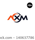 Letter AXM Logo Design Readymade Initial 140637786