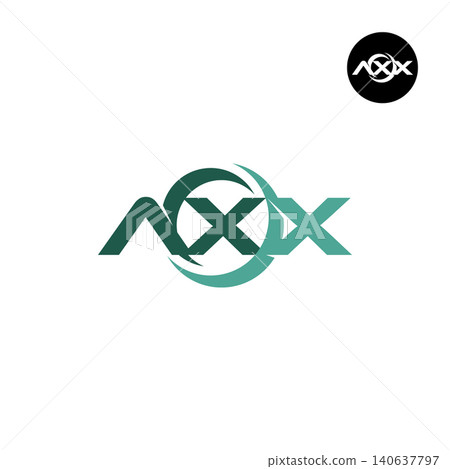 Letter AXX Logo Design Readymade Initial Letter AXX Logo Design Readymade Initial 140637797