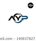 Letter AYP Logo Design Readymade Initial 140637827