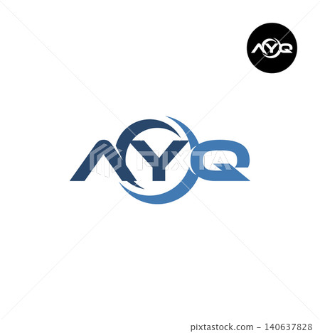 Letter AYQ Logo Design Readymade Initial Letter AYQ Logo Design Readymade Initial 140637828