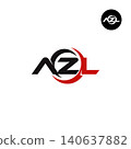 Letter AZL Logo Design Readymade Initial 140637882