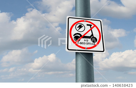 E-Scooter Ban E-Scooter Ban 140638423