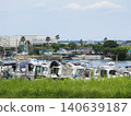 Harbor on the Sagami River riverbed 140639187