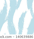 Brush stroke waves textile pattern design in light blue for fashion and home textiles 140639886
