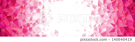 Stylish polygon design geometric pattern background with a red to yellow gradient. Stylish polygon design geometric pattern background with a red to yellow gradient. 140640419