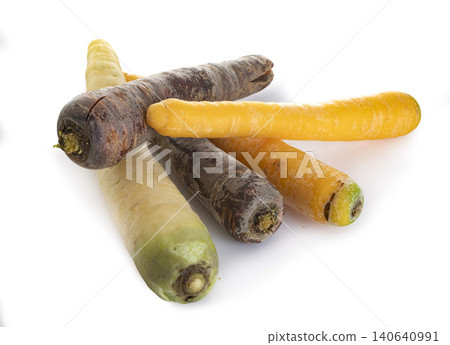 colorful carrot in studio 140640991
