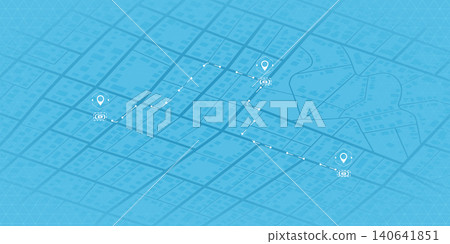 Travel concept. Geolocation and abstract GPS navigation, online navigation map pointer, place mark with map navigation. Tracking path with app. Isometric vector illustration Travel concept. Geolocation and abstract GPS navigation, online navigation map pointer, place mark with map navigation. Tracking path with app. Isometric vector illustration 140641851