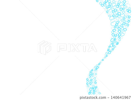 Heart pattern background, light blue, 3 colors, border heart Heart pattern background, light blue, 3 colors, border heart 140641967