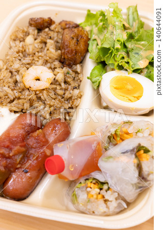 Delicious nasi goren lunches Delicious nasi goren lunches 140644091