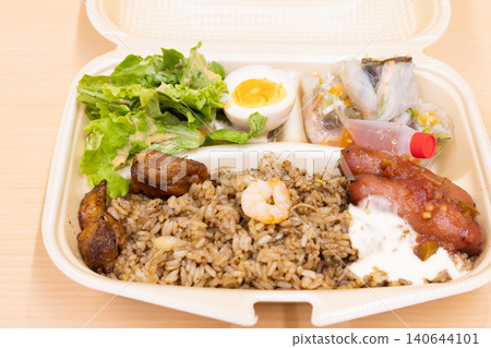 Delicious nasi goren lunches Delicious nasi goren lunches 140644101