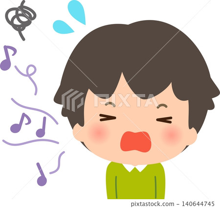 A boy who is not good at singing A boy who is not good at singing 140644745