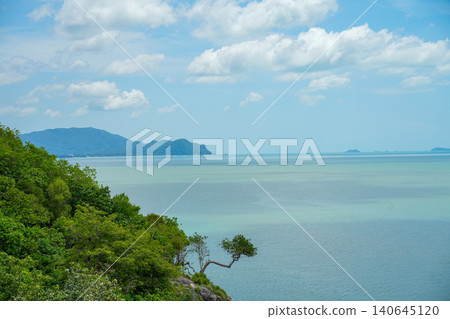 Beautiful seaside views in tropical Asia. Beautiful seaside views in tropical Asia. 140645120