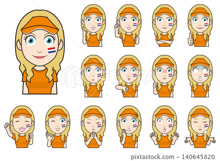Supporter of the Dutch Women's National Team 140645820