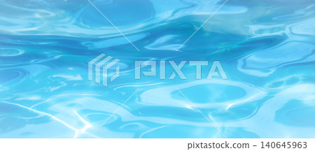 Cool water surface, summer-colored image material Cool water surface, summer-colored image material 140645963