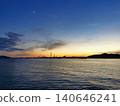 Seto Ohashi Bridge at dusk 140646241